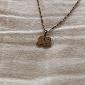 Dogeared good luck elephant necklace
